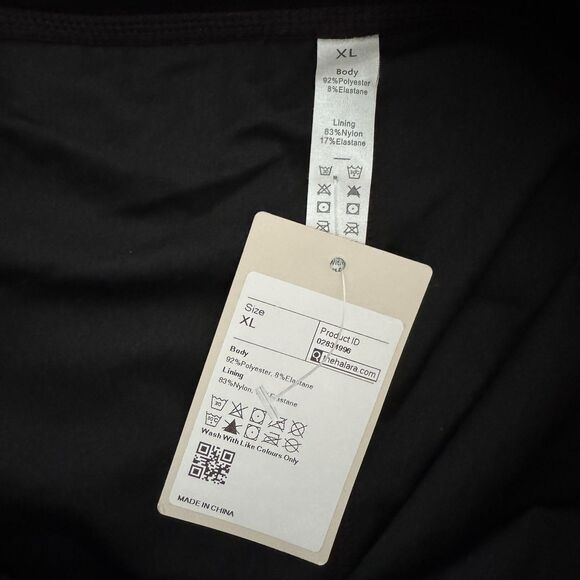 Halara NWT Midi Skirt XL Drawstring Waist Mesh 2-in-1 Flowy - Picture 6 of 12